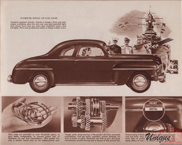 1942 Plymouth Brochure Page 17